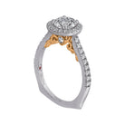 2/5ct. t.w. Diamond Engagement Ring in 14K White and Yellow Gold