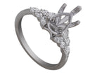 1/4ct. t.w. Diamond Engagement Ring in 14K White Gold