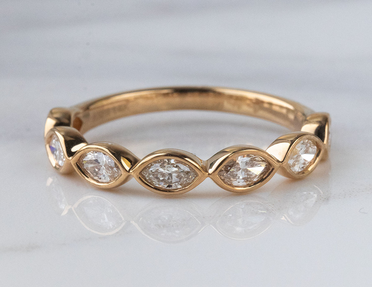 3/4ct. t.w. Diamond Anniversary Ring in 14K Yellow Gold