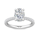 1/4ct. t.w. Diamond Engagement Ring in 14K White Gold