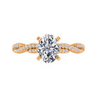 1/4ct. t.w. Diamond Engagement Ring in 14K Yellow Gold