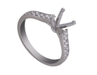 1/3ct. t.w. Diamond Engagement Ring in 14K White Gold
