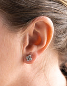 1ct. t.w. Newborn Lab Created Diamond Fashion Earrings in 14K White Gold
