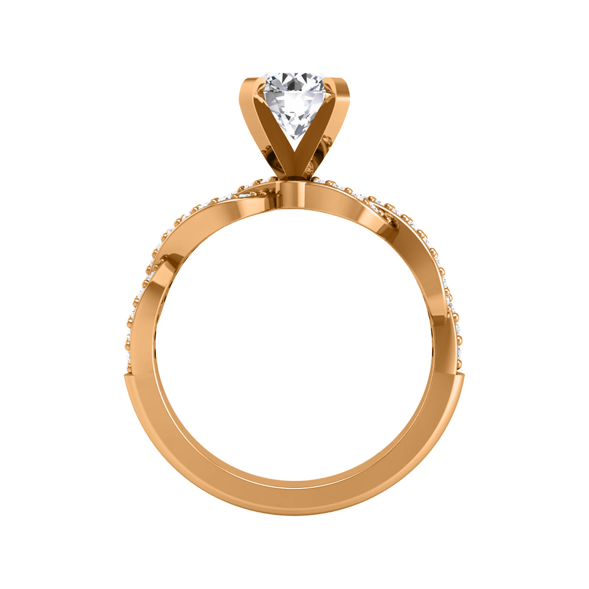1/5ct. t.w. Diamond Engagement Ring in 14K Yellow Gold