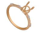 1/14ct. t.w. Diamond Engagement Ring in 14K Yellow Gold