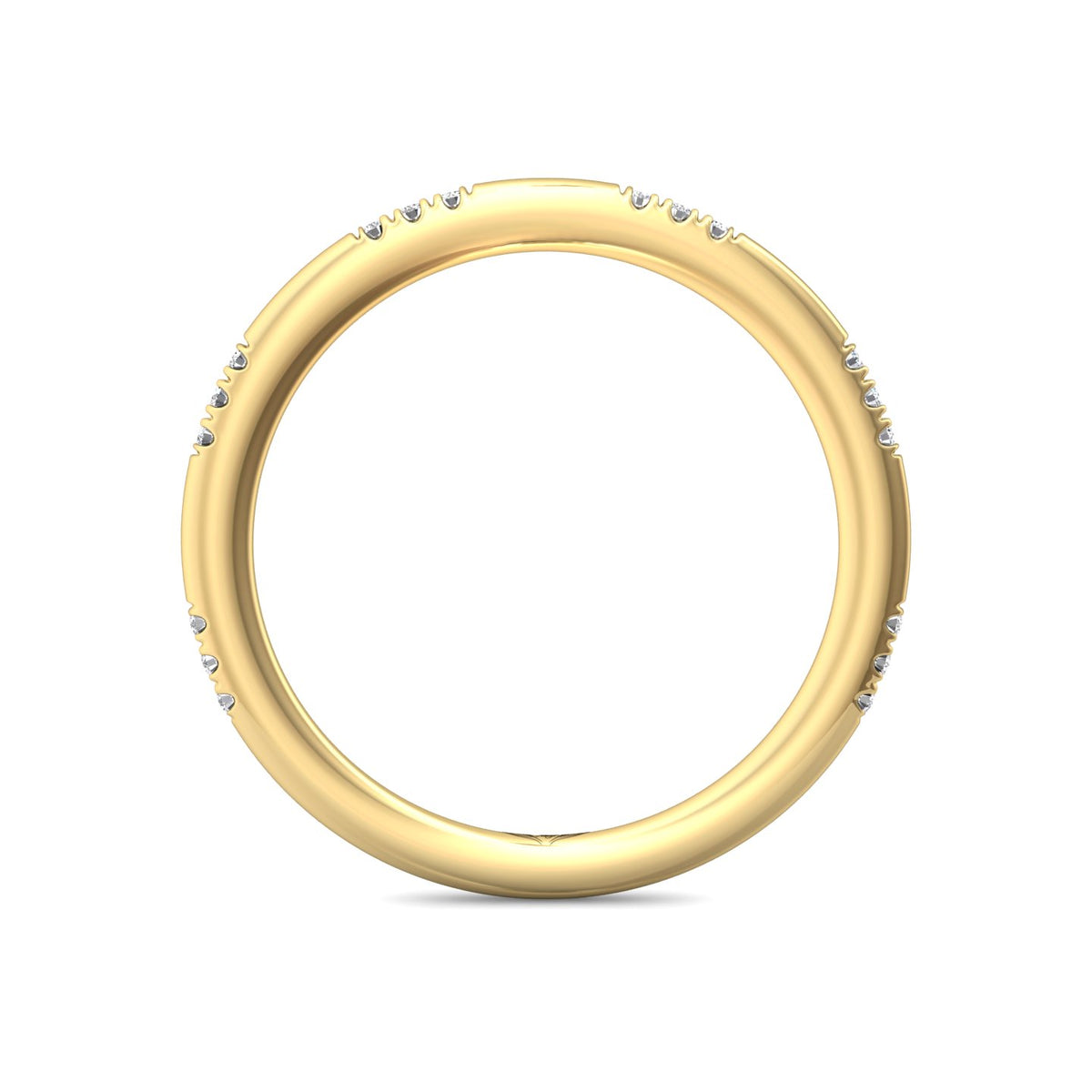 1/14ct. t.w. Diamond Wedding Band in 14K Yellow Gold