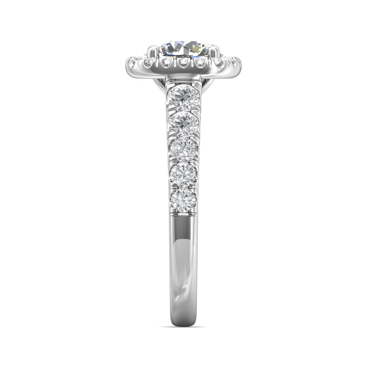 3/4ct. t.w. Diamond Engagement Ring in 14K White Gold