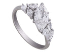 1 2/5ct. t.w. Marquise Cut Newborn Lab Created Diamond Engagement Ring in 14K White Gold