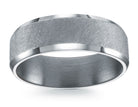 7mm Wedding Band in Grey Tantalum