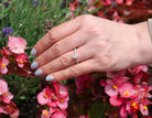 1 1/4ct. t.w. Pear Cut Diamond Engagement Ring in 14K White Gold