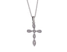 1/4ct. t.w. Diamond Cross Pendant in 14K Yellow Gold