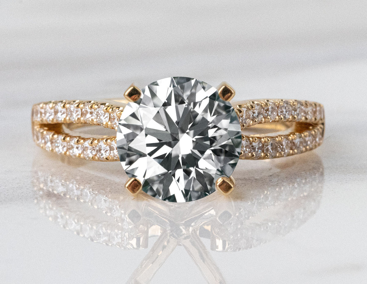 1/2ct. t.w. Diamond Engagement Ring in 14K Yellow Gold
