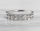 1/4ct. t.w. Vintage Diamond Fashion Ring in 14K White Gold