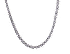 2ct. t.w. Halfway Diamond Tennis Necklace in 14K White Gold