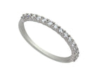 1/3ct. t.w. Round Diamond Anniversary Ring in 14K White Gold