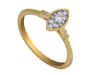 1/6ct. t.w. Diamond Promise Ring in 10K Yellow Gold