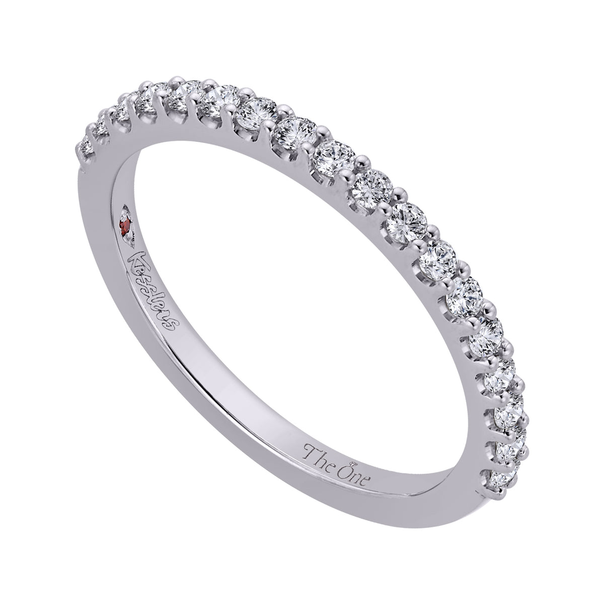 1/2ct. t.w. Diamond Anniversary Ring in 14K White Gold