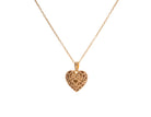 Small Heart Pendant in Vermeil