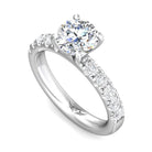 5/8ct. t.w. Diamond Engagement Ring in 14K White Gold