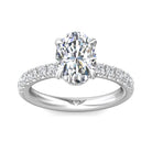 1/2ct. t.w. Diamond Engagement Ring in 14K White Gold