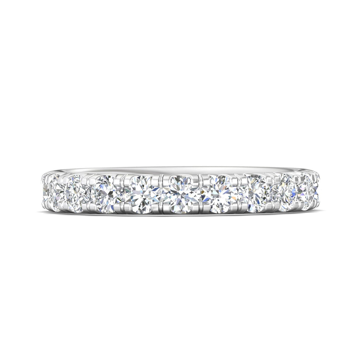 1ct. t.w. Diamond Wedding Band in 14K White Gold