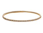 2/5ct. t.w. Diamond Flexie Bangle Bracelet in 14K Yellow Gold