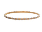 7/8ct. t.w. DIamond Flexie Bangle Bracelet in 14K Yellow Gold