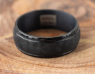 8mm Tantalum Black Men's Wedding Ring