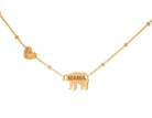 Mama Bear Bracelet in 14K Yellow Gold