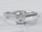 1 5/6ct. t.w. Emerald Cut Diamond Engagement Ring in 14K White Gold