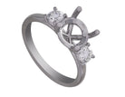 1/2ct. t.w. Diamond Engagement Ring in 14K White Gold