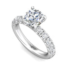 7/8ct. t.w. Diamond Engagement Ring in 14K White Gold