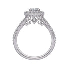 1/2ct. t.w. Round Cut Diamond Engagement Ring in 14K White Gold