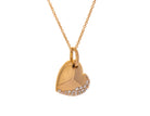 1/4ct. t.w. Diamond Heart Pendant in 14K Yellow Gold