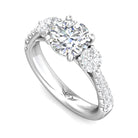 1 1/6ct. t.w. Diamond Engagement Ring in 14K White Gold