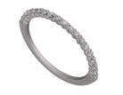 1/5ct. t.w. Newborn Lab Created Diamond Wedding Band in 14K White Gold