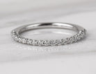 1/5ct. t.w. Newborn Lab Created Diamond Wedding Band in 14K White Gold