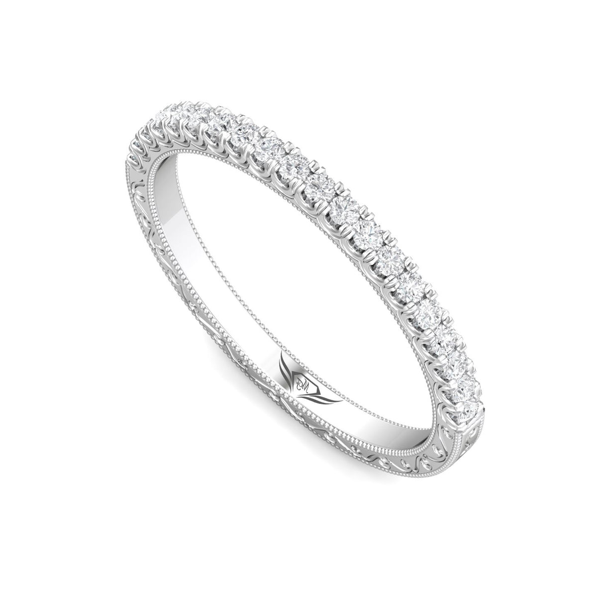 1/4ct. t.w. Diamond Wedding Ring in 14K White Gold