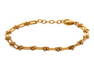 7.5" Gold Ion-Plated Stainless Steel U-Link Bracelet