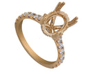 3/4ct. t.w. Newborn Lab Created Diamond Engagement Ring in 18K Yellow Gold