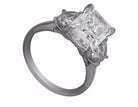 5ct. t.w. Radiant Cut Newborn Lab Created Diamond Engagement Ring in 14K White Gold