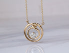 1/3ct. Kessler 81 Diamond Pendant in 14K Yellow Gold