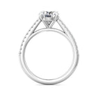 1/5ct. t.w. Diamond Engagement Ring in 14K White Gold