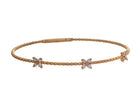 1/2ct. t.w. Diamond Flexie Bangle Bracelet in 14K Yellow Gold