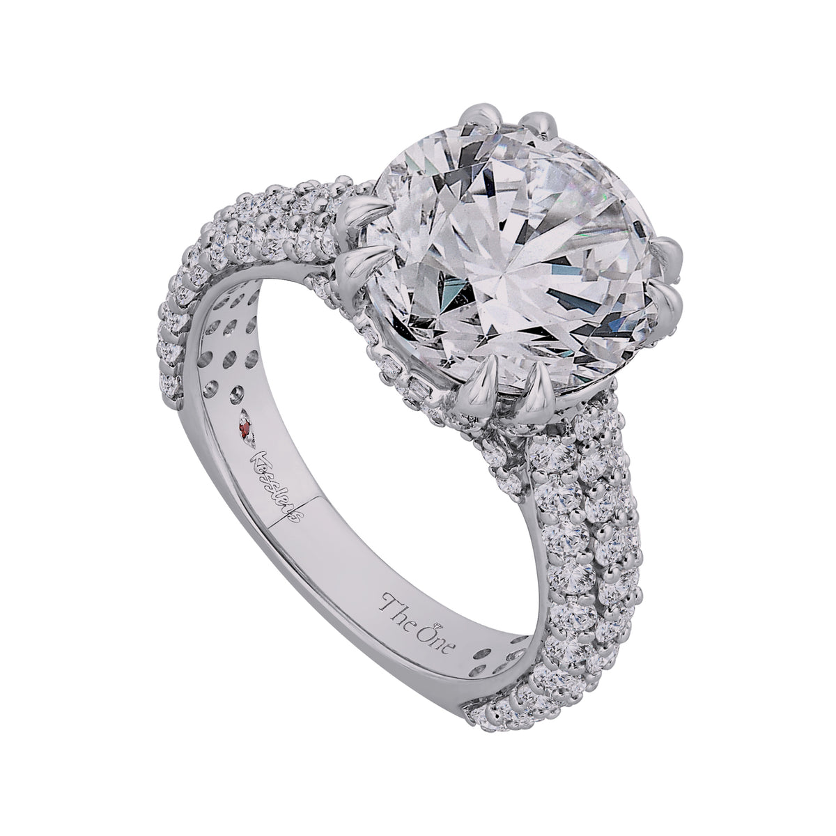 1 2/5ct. t.w. Diamond Engagement Ring in 14K White Gold