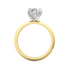 .05ct. t.w. Diamond Engagement Ring in 14K Yellow and White Gold