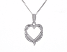 .05ct. t.w. Diamond Pendant in Sterling Silver