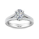 2/5ct. t.w. Diamond Engagement Ring in 14K White Gold