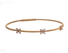 1/2ct. t.w. Diamond Flexie Bangle Bracelet in 14K Yellow Gold