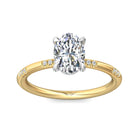 1/7ct. t.w. Diamond Engagement Ring in 14K Yellow and White Gold